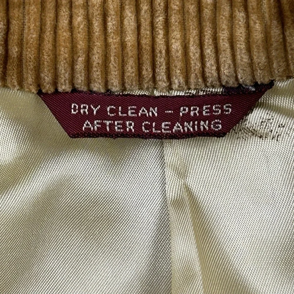 Vintage Cricketeer Tan Corduroy Blazer Sport Coat Rich's Store for Men Tan 40R
